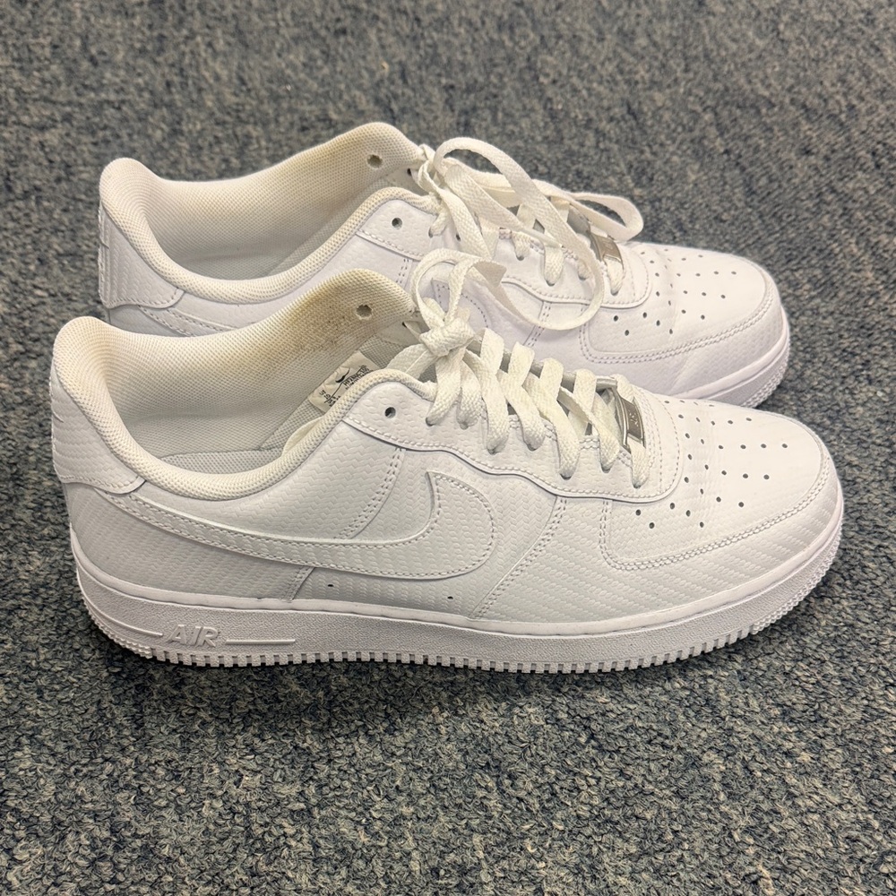 Nike Air Force One - Pattern - White - Size 10